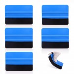 EHDIS 5pcs Fabric Felt Plastic Scraper Squeegee 3d Carbon Fiber Film Vinyl Car Wrap Auto Window Tinting Tool Car Sticker Remover