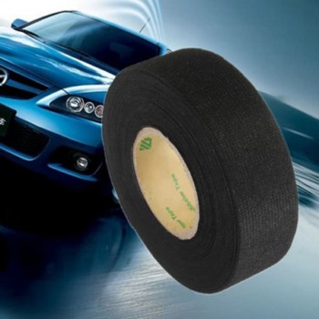 5m Car Harness Tape Auto Car Vehicle Wiring Harness Noise Sound Insulation Adhesive Felt Fleece Tape Black