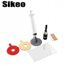 Sike Car Windshield Repair Kit tools Auto Glass Windscreen Repair Set Door Handle Protective Decorative Sticker Car Styling
