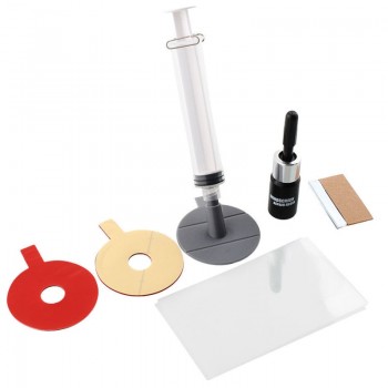 Sike Car Windshield Repair Kit tools Auto Glass Windscreen Repair Set Door Handle Protective Decorative Sticker Car Styling