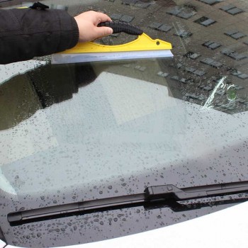 Car Windshield Cleaner Brush Car Window Wash Cleaning Cleaner Wiper Silicone Squeegee Drying Blade Cleaning Tool Car Blade Brush