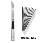 TACARO Stainless Steel Art Knives Car Styling Carbon Fiber Vinyl Film Sticker Wrap Safety Snitty Cutter for Stationery Office