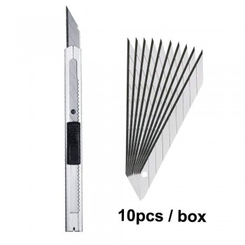 TACARO Stainless Steel Art Knives Car Styling Carbon Fiber Vinyl Film Sticker Wrap Safety Snitty Cutter for Stationery Office