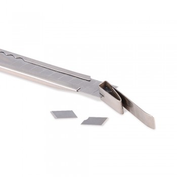 TACARO Stainless Steel Art Knives Car Styling Carbon Fiber Vinyl Film Sticker Wrap Safety Snitty Cutter for Stationery Office