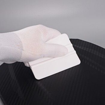 FOSHIO White Vinyl Squeegee Carbon Fiber Film Wrap Scraper Window Tint Tool Auto Car Wrapping Accessories Household Clean Tool