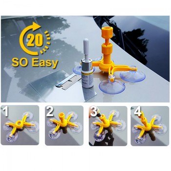 DIY Windshield Repair Kits Car Window Repair Tools Glass Scratch Windscreen Crack Restore Window Screen Polishing Car-Styling