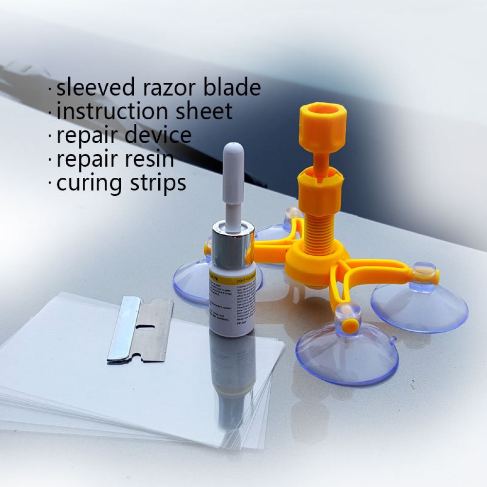 DIY Windshield Repair Kits Car Window Repair Tools Glass Scratch Windscreen Crack Restore Window Screen Polishing Car-Styling