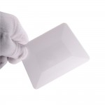 FOSHIO Vinyl Carbon Fiber Film Wrap White Soft Teflon Squeegee 11*8cm Window Tint Tool Car Sticker Wrapping Styling Accessories