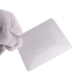 FOSHIO Vinyl Carbon Fiber Film Wrap White Soft Teflon Squeegee 11*8cm Window Tint Tool Car Sticker Wrapping Styling Accessories
