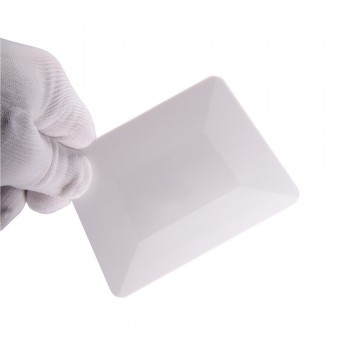 FOSHIO Vinyl Carbon Fiber Film Wrap White Soft Teflon Squeegee 11*8cm Window Tint Tool Car Sticker Wrapping Styling Accessories