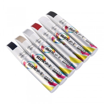 6 Colors 12ml New Professional Car Paint Repair Pen Waterproof Fix It Pro Clear Car Scratch Remover Painting Pens