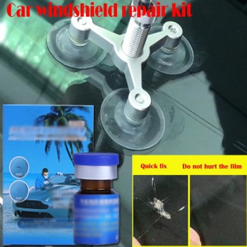 Cracked Glass Repair Kit Windshield Kits DIY Car Window Tools Glass Fissure Cure