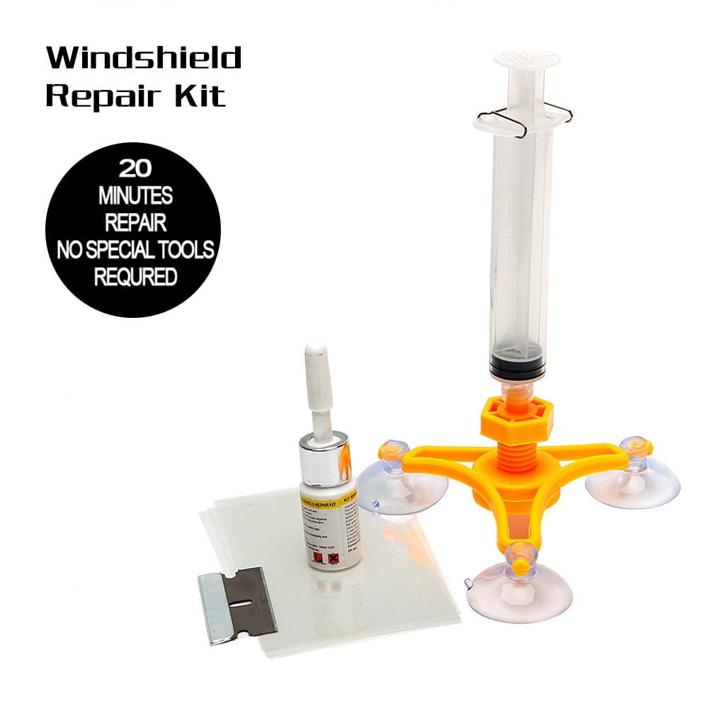 DIY Car Glass Repair Tool Windshield Repair Kit Window Screen Polishing Car-styling Auto Maintenance Sets For Chip Crack