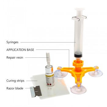 DIY Car Glass Repair Tool Windshield Repair Kit Window Screen Polishing Car-styling Auto Maintenance Sets For Chip Crack