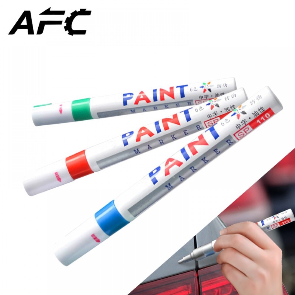 1PC Universal Car Motorcycle Waterproof Permanent Tyre Tire Tread Rubber Paint Marker Pen Auto Paint Pen Car-styling Tire Pens