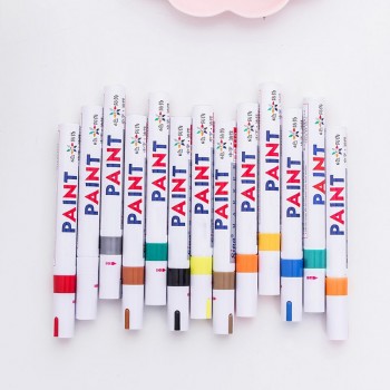 1PC Universal Car Motorcycle Waterproof Permanent Tyre Tire Tread Rubber Paint Marker Pen Auto Paint Pen Car-styling Tire Pens