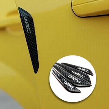 New Universal Car Door Crash-Proof Stickers Tape Styling Carbon Fiber Adhesive Tapes 4pcs/Set