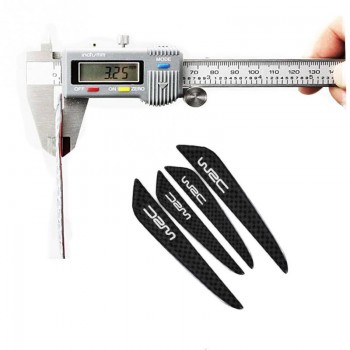New Universal Car Door Crash-Proof Stickers Tape Styling Carbon Fiber Adhesive Tapes 4pcs/Set
