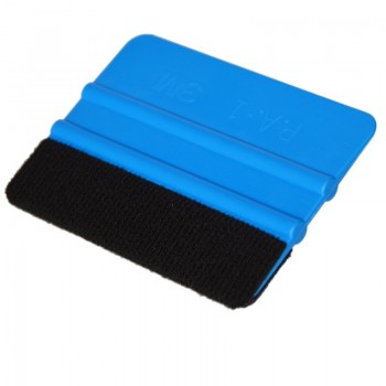 Car Vinyl Film wrapping Tools Blue Scraper squeegee with Felt Edge Size 12.5cm*8cm Car Styling Stickers Accessories