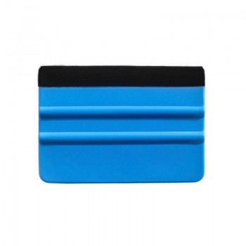 Car Vinyl Film wrapping Tools Blue Scraper squeegee with Felt Edge Size 12.5cm*8cm Car Styling Stickers Accessories
