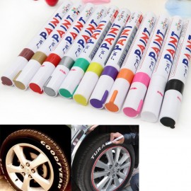 WUPP New arrival Car Waterproof Permanent Paint Marker Pen Tyre Tire Tread Rubber Metal Acces Car-Styling 2019#