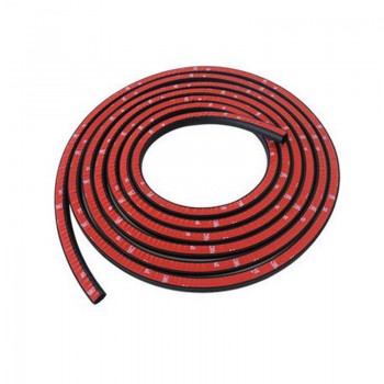 4 Meter Big D Type Filler Adhesive Car Rubber Seal Sound Insulation Car 3M Door Seal Strip Weatherstrip