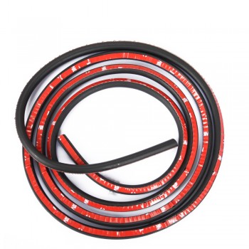 4 Meter Big D Type Filler Adhesive Car Rubber Seal Sound Insulation Car 3M Door Seal Strip Weatherstrip