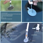 Car Window Glass Repair Kit tools Auto Glass Windscreen Repair Set Decorate dent/spot on glass use for all brand car