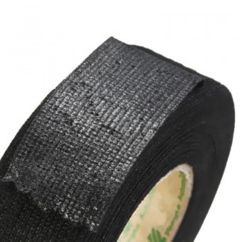 Black 15cm Auto Car Flannel Flannelette Adhesive Tape Wiring Harness Anti Rattle Self Adhesive Felt Tape for Car Line Dressing