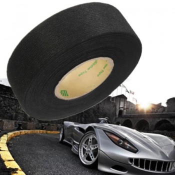 Black 15cm Auto Car Flannel Flannelette Adhesive Tape Wiring Harness Anti Rattle Self Adhesive Felt Tape for Car Line Dressing