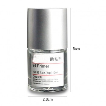 Powerful 1PC 10ML 94 Primer Double-sided Adhesive Adhesion Promoter Adhesive Car plastics windshield cracked glass repair kit