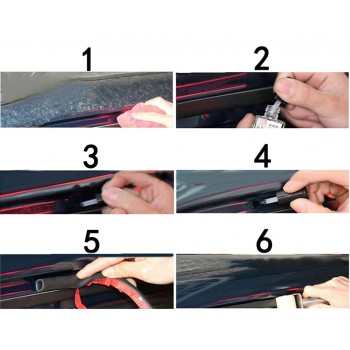 Powerful 1PC 10ML 94 Primer Double-sided Adhesive Adhesion Promoter Adhesive Car plastics windshield cracked glass repair kit