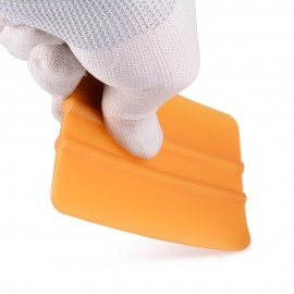 EHDIS  Gold Squeegee Car Sticker Install Scraper Tools Vinyl Car Film Wrap Plastic Scraper Window Tints Tools 10x7.3cm A01G