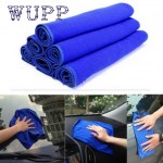 6PCS Blue Absorbent Wash Cloth Car Auto Care Microfiber Cleaning Towels