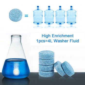 10 Pieces Efficient Car Window Windshield Glass Washer Cleaner Car Window Cleaning Concentrated Effervescent Tablets