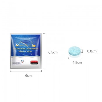 New 10pcs = 40L water Car Windshield Glass Washer Cleaner Compact Effervescent Tablets Detergent Car Beauty Tool car accessaries