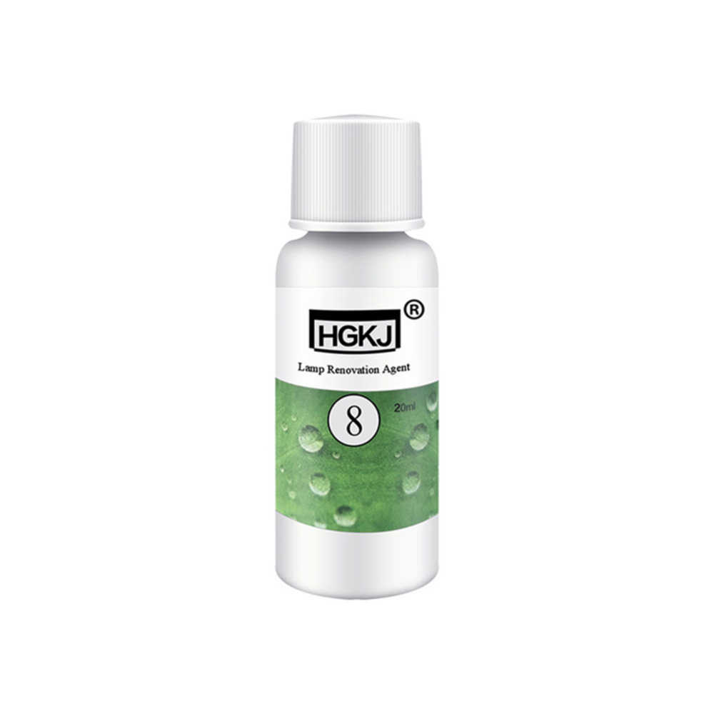2018 New Arrival HGKJ-8 Car Headlight Repair Refurbishment Fluid 20ML Headlight Glass Dropship 9.19