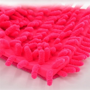 JETTING 1 pcs Car Window Cleaning hot Ultrafine Fiber Chenille Anthozoan Car Wash Gloves Car Washer Supplies