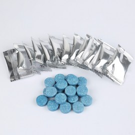 Liplasting 5pcs Car Windshield Glass Washer Strong Cleaning Concentrate Effervescent Tablet For Auto And Household Clean