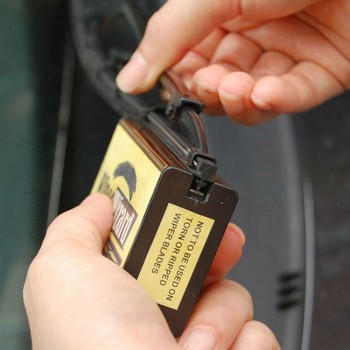 Car-Styling Wiper Cleaning Brush Car Windshield Wiper Wizard Blade Restorer with 5pcs Wizard Wipes Van Windscreen Cleaner