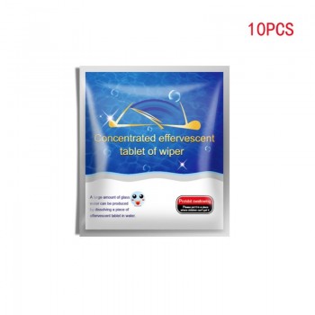 10pcs = 40L water Car Windshield Glass Washer Cleaner Compact Effervescent Tablets Detergent Car Beauty Tool 9449