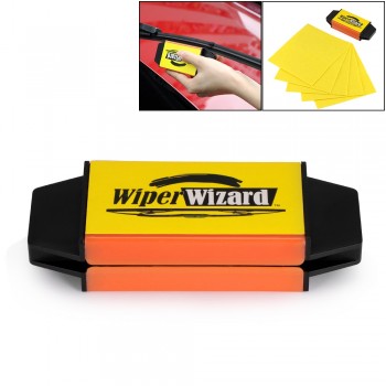 Car Windshield Wiper Wizard Blade Restorer With 5pcs Wizard Wipes Wiper Cleaning Brush Van Windscreen Cleaner Car-Styling