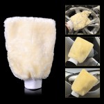 CITALL Auto Car Washer Soft Sheepskin Lambswool Cleaning Wash Glove Duster Mitt Polishing Wax for Ford VW Audi Nissan BMW Toyota