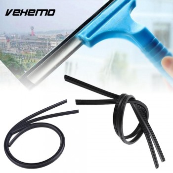 Black Durable Universal Windshield Wiper Blade Refill Car Exterior Window Replacement Windshield Wiper Blade Accessories