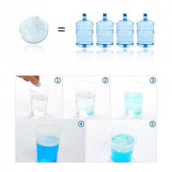 6pcs/pack Car Solid Wiper Fine Seminoma Wiper Auto Window Cleaning Car Windshield Cleaning Glass Cleaner Car Care Washing Tools