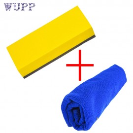 Hot selling car auto accessories Car Liquid Coat Super Glass Coating Car Polish Sponge Towel Waxing Brush