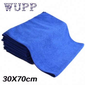Hot  selling Car accessories 5pcs 30*70cm Soft Microfiber Cleaning Towel Car Auto Wash Dry Clean Polish Cloth