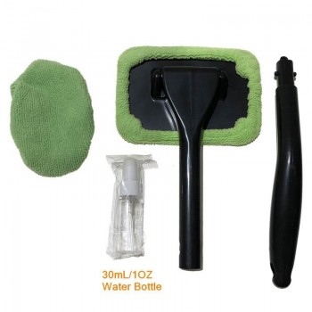 Car Window Cleaner Brush Kit Windshield Wonder Cleaning Wash Tool Fluid Inside Interior Auto Glass Wiper with handle towel bottl