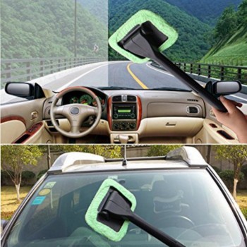Car Window Cleaner Brush Kit Windshield Wonder Cleaning Wash Tool Fluid Inside Interior Auto Glass Wiper with handle towel bottl