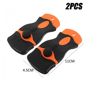 Car Wrap Vinyl Tools Kit DIY  Window maintenance tools 100 Pcs Plastic Double Edged Razor Blades amp; 2 Pc Scraper Removal
